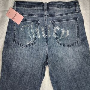 Juicy Couture Women's Denim Jeans with Rhinestone Detail